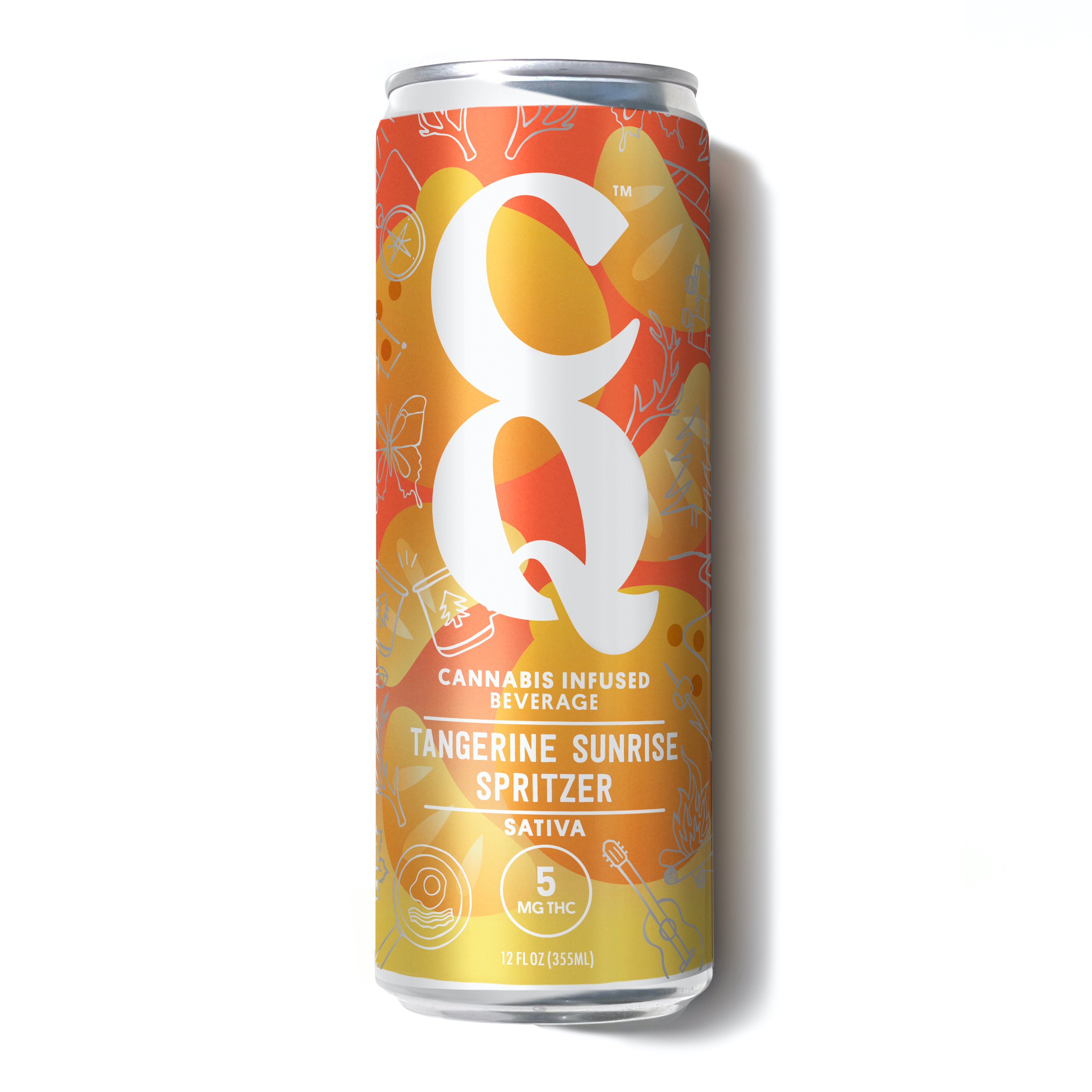 Mandarin Dream [12oz] (5mg) CQ/Cannabis Quencher Spritzer/Soda Jane