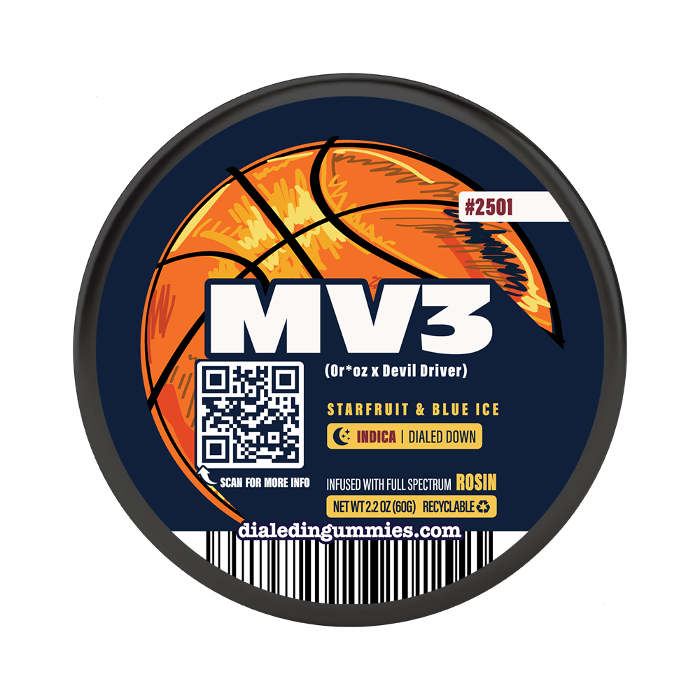 100mg - MV3 #2501 - Rosin Gummies (10pk)