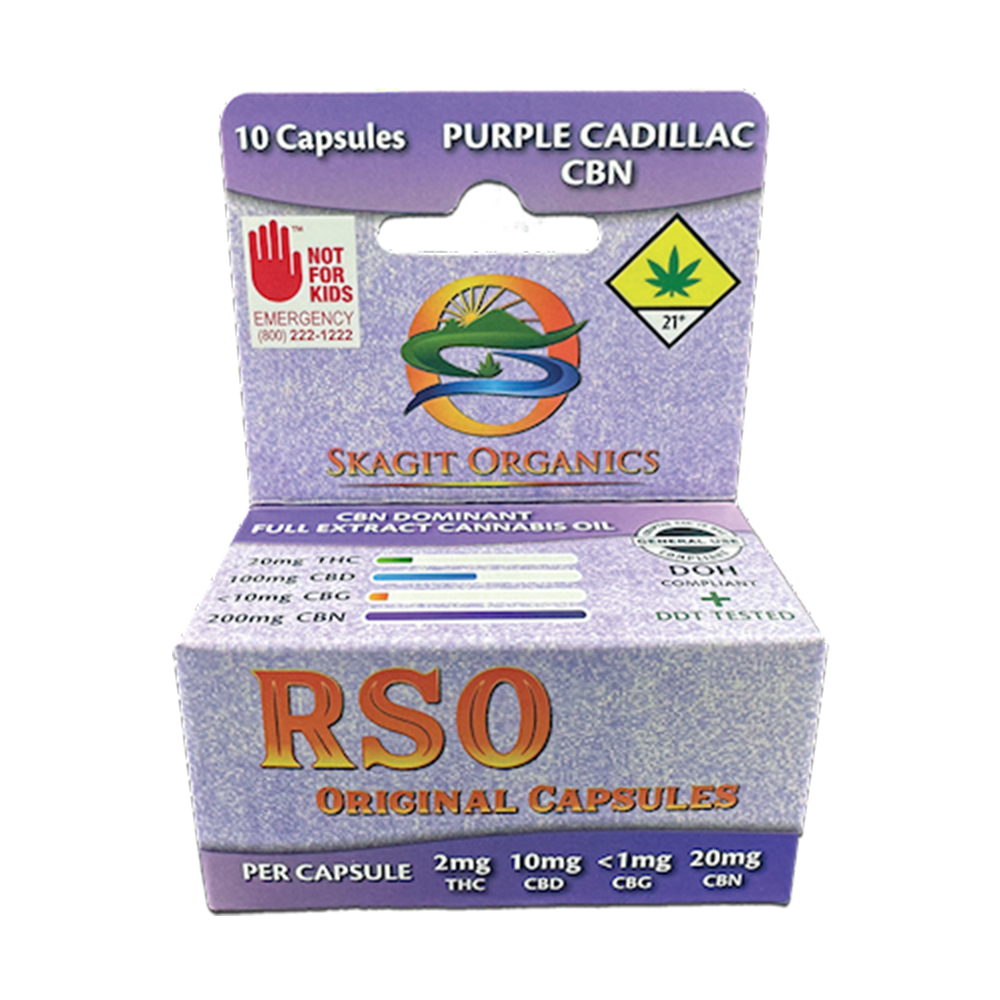 Purple Cadillac [10pk] (100mg CBD/20mg THC/10mg CBG/200mg CBN)