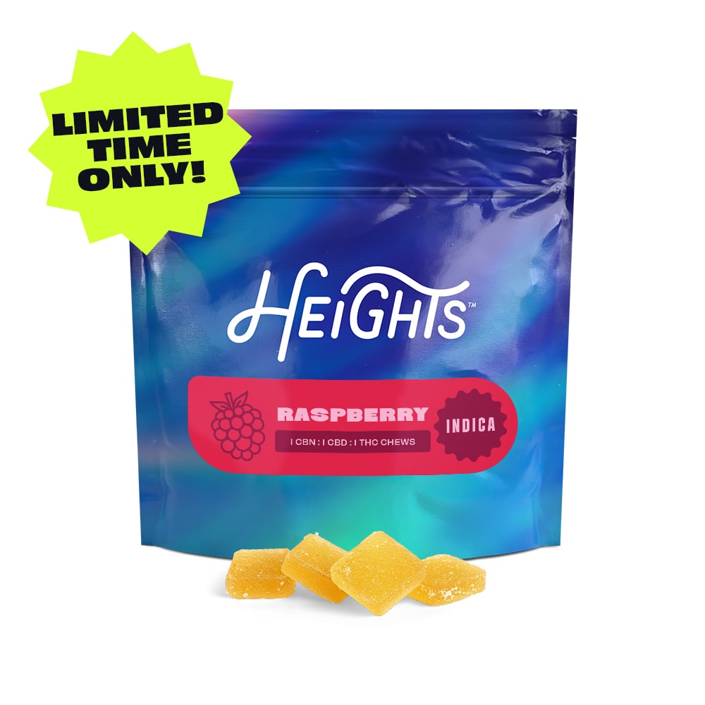 Raspberry Cbn Cbd Thc 20ct