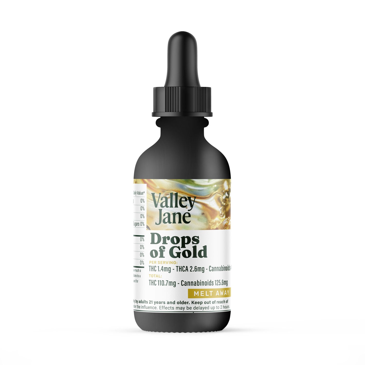 Tincture - Drops Of Gold - 1.4 mg per Drop - 125mg