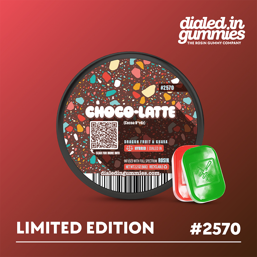 100mg - Choco-Latte #2570 - Rosin Gummies (10pk)
