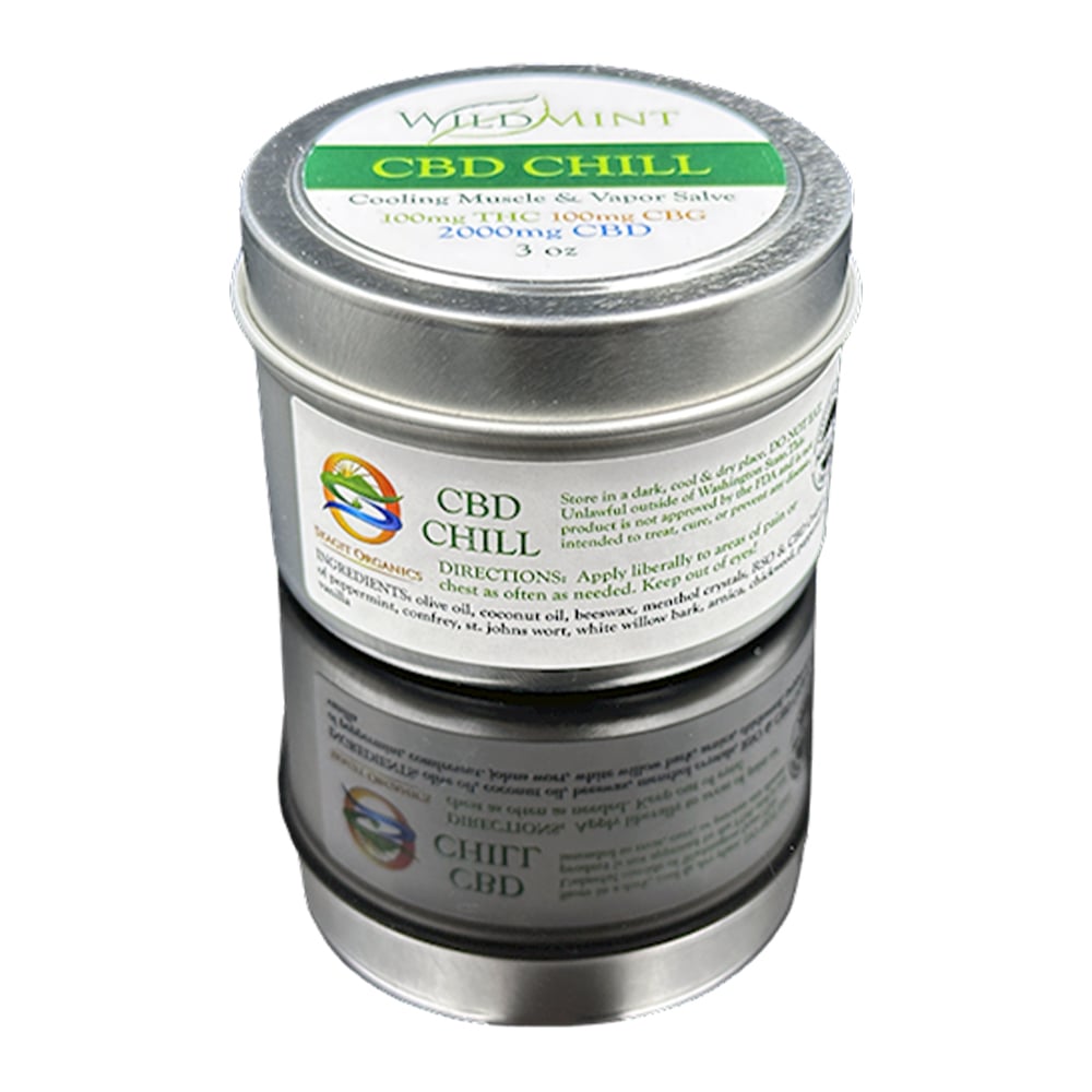 Wild Mint - CBD Chill [3oz] (2000mg CBD/100mg THC/100mg CBG)
