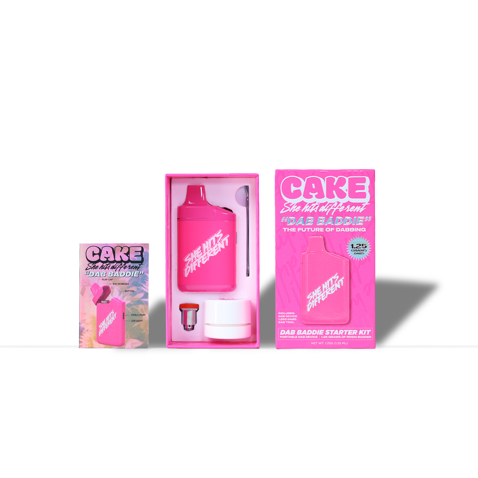 Cherry Punch Dab Baddie Starter Kit [1250mg]