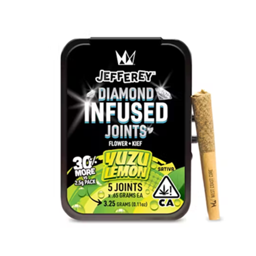 Yuzu Lemon - Jefferey Infused Joint .65g 5 Pack