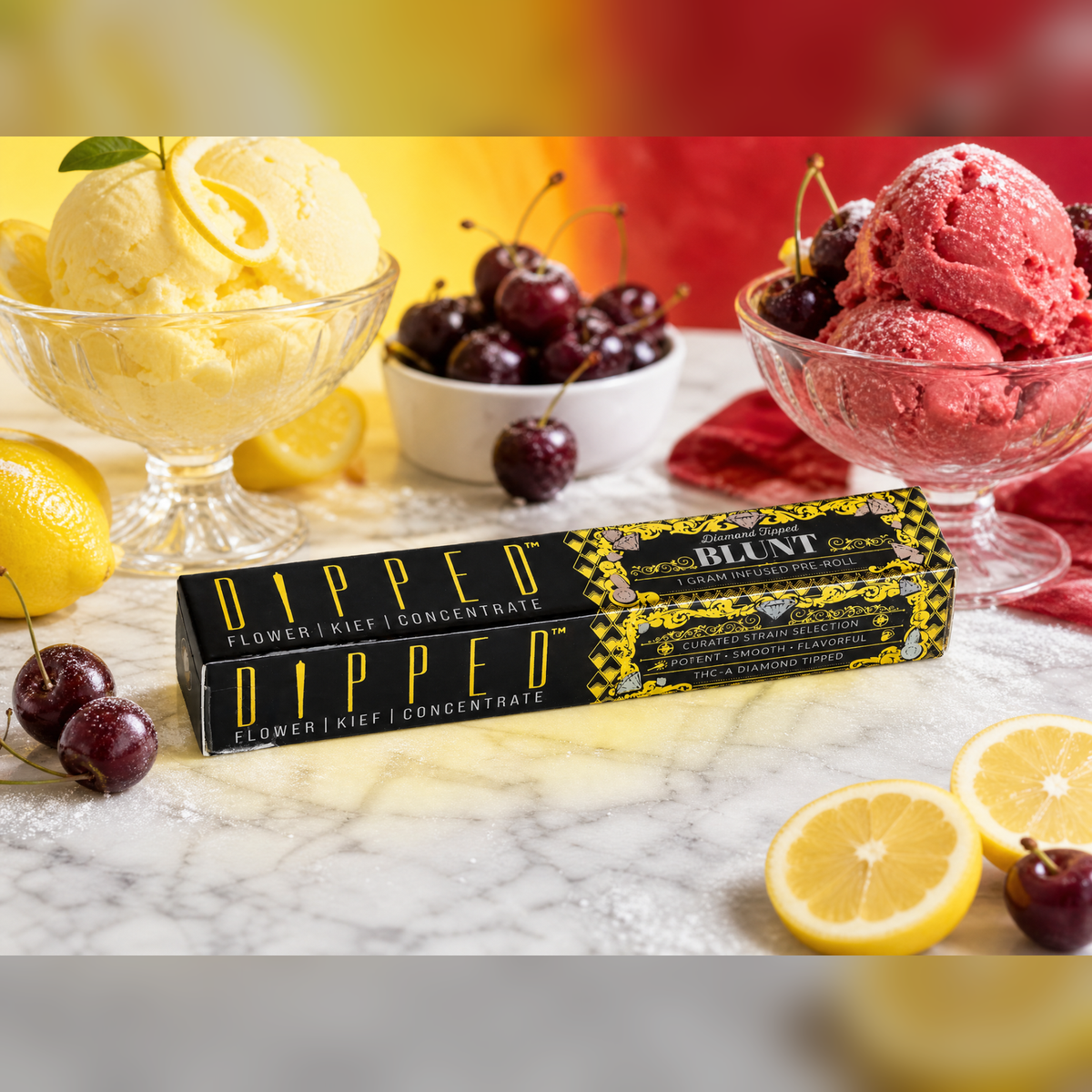 Lemon Cherry Gelato