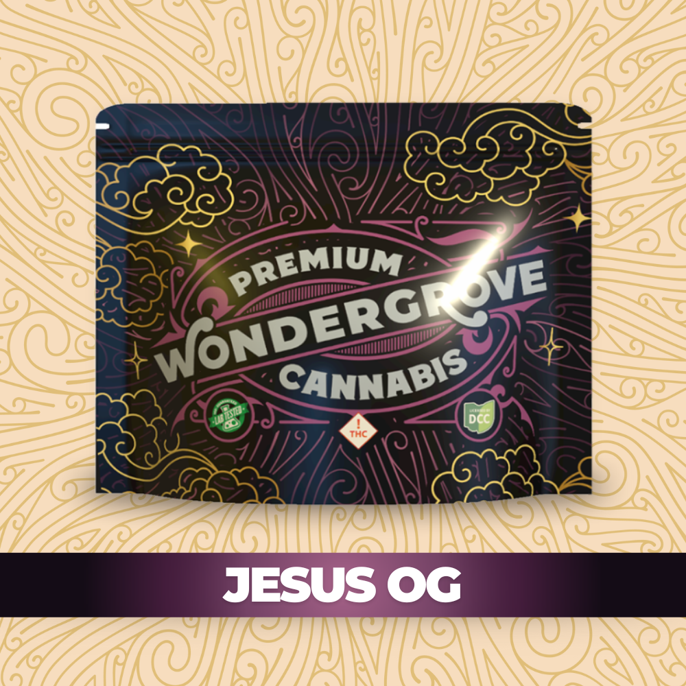 Jesus Og (CBD) - 14.15g Whole Buds - Sativa | Wondergrove | Bloom
