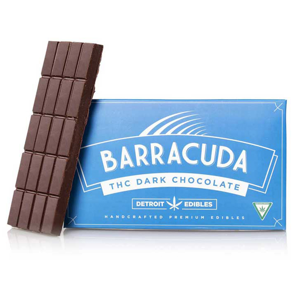 Dark Chocolate (120mg) Detroit Edibles Barracuda Bar Jane