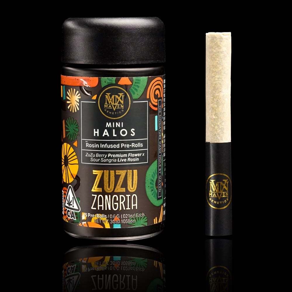 ZuZu Zangria Mini Halos Pre-Rolls 5-Pack [3g]