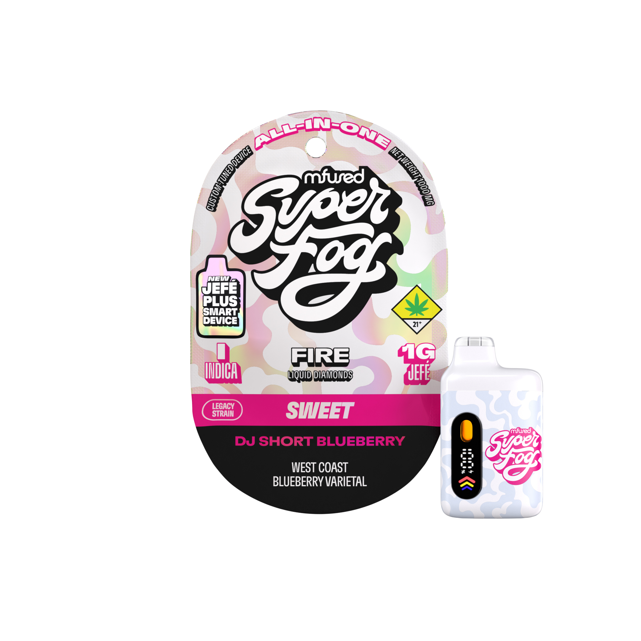 DJ Short Blueberry [1000mg]